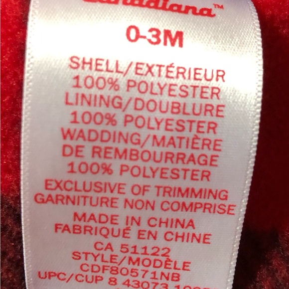 🩷5/15$ Canadiana baby winter coat size 0-3Month - Picture 8 of 9